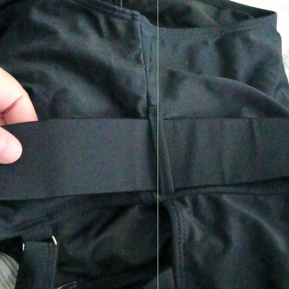 Avanova Women's One Piece Swimsuit Ruffle Deep V Neck Strappy Swimwear .… - Picture 14 of 15